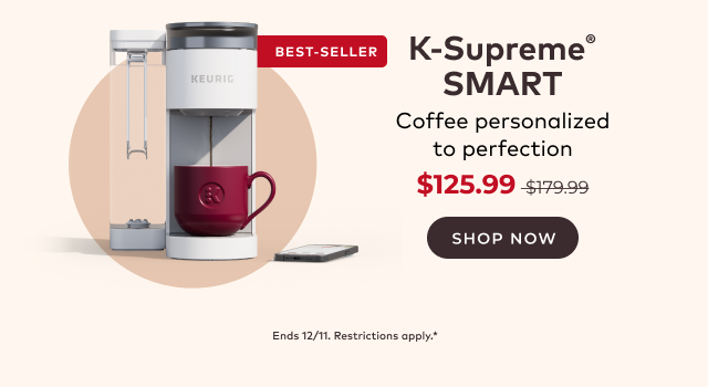 Keurig® K-Supreme® SMART Single Serve Coffee Maker