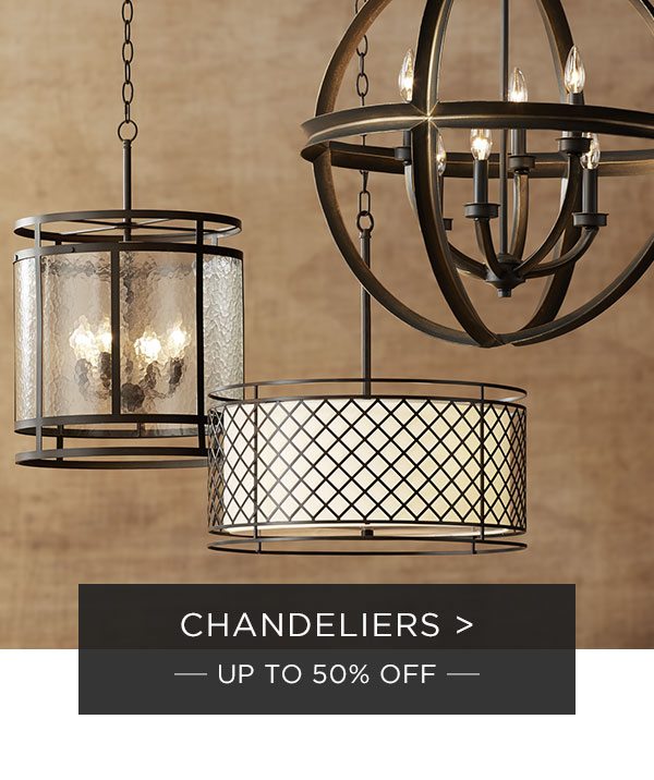 Chandeliers - Up To 50% Off