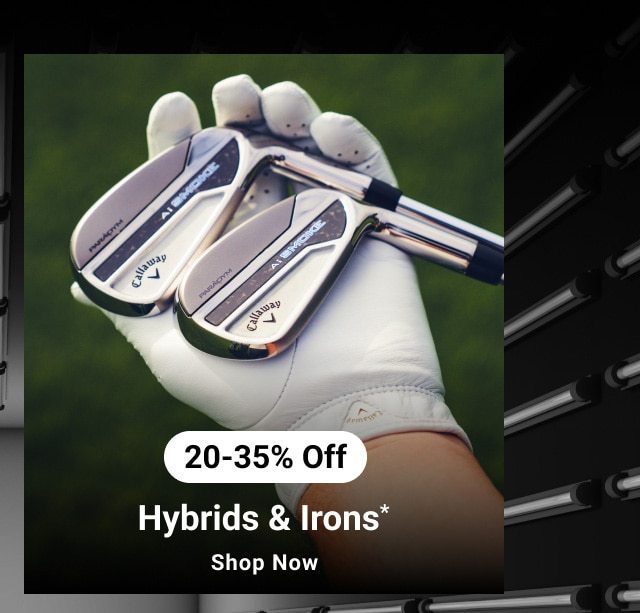 twenty to thirty five percent off Drivers & Fairway Woods shop now