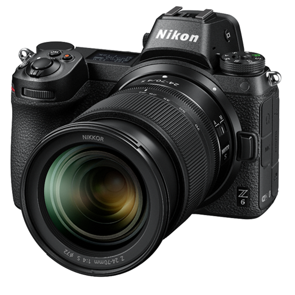 NIKON Z 6 MIRRORLESS W/24-70MM F4 S LENS