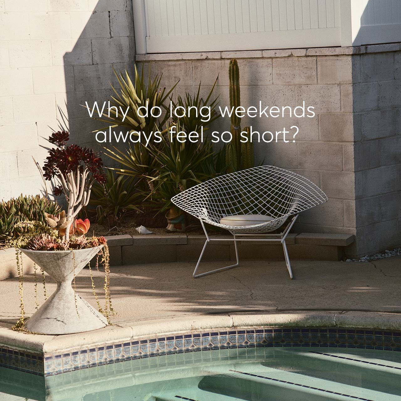 Why do long weekends always feel so short?