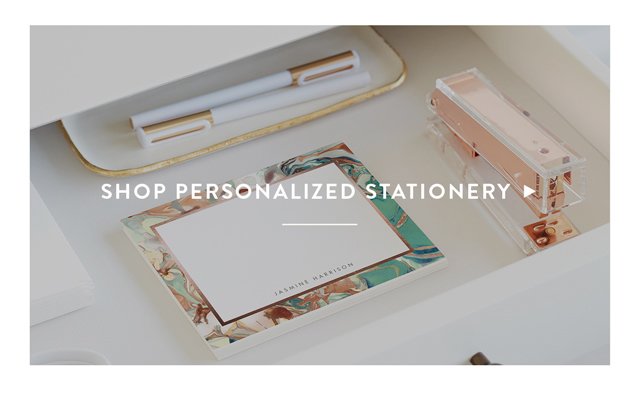 Shop Personalized Stationery