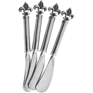 Fleur-de-Lis Spreader Knives - Set of 4