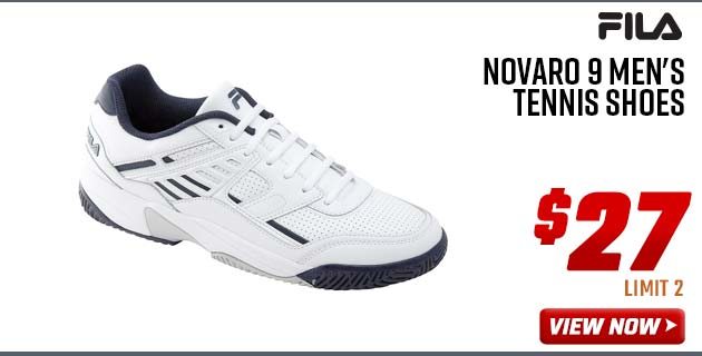 fila novaro 9 men's tennis shoes