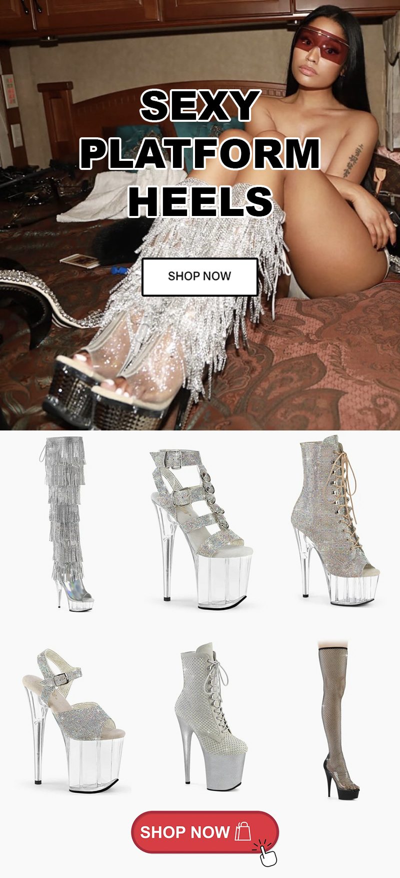 OMG New Platform Heels Just Added!