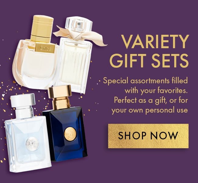 Variety Gift Sets. Special assortments filled with your favorites. Perfect as a gift, or for your own personal use. Shop Now