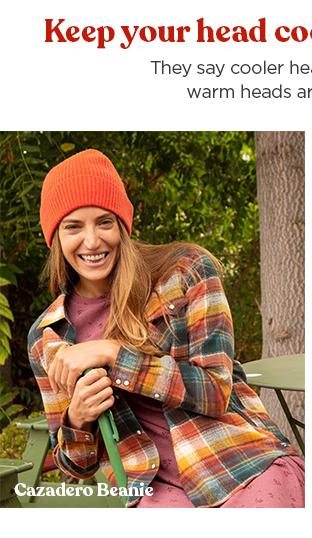 Keep Your Head Cool with the Cazadero Beanie in Winterberry
