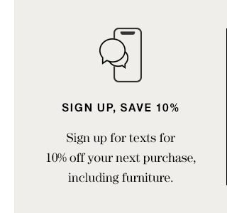 Sign up, save 10%