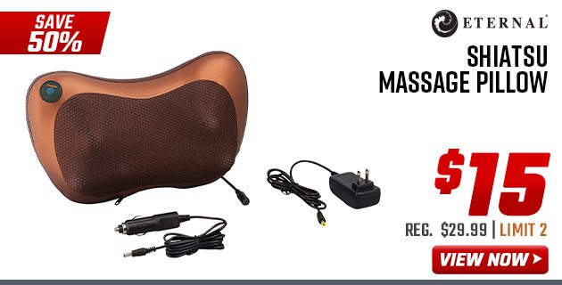 Eternal Shiatsu Massage Pillow