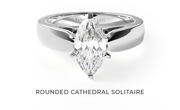 Rounded Cathedral Solitaire