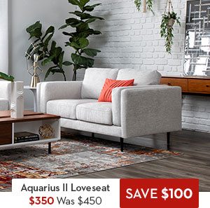 Aquarius couch store living spaces