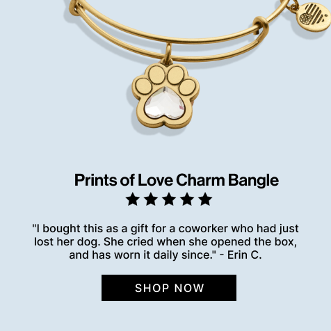 Prints of Love Charm Bangle | Shop Now