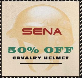 Sena 50% off Cavalry Helmet