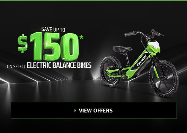 Save Up To $150 On Select Electric Balance Bikes