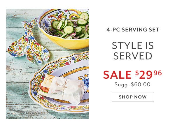 Floreale 4-PC Serving Set