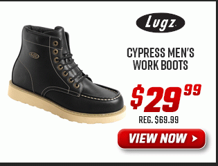 lugz cypress men's work boots