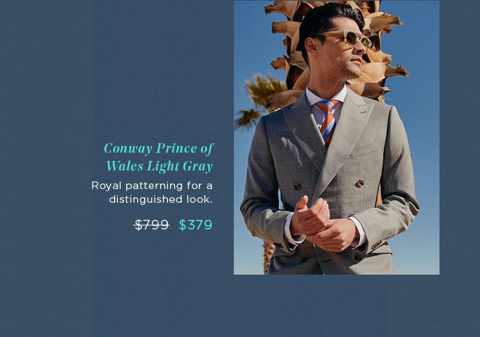 HEREFORD CAVALRY TWILL CHARCOAL SUIT