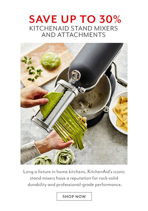 KitchenAid Stand Mixers and Attachments