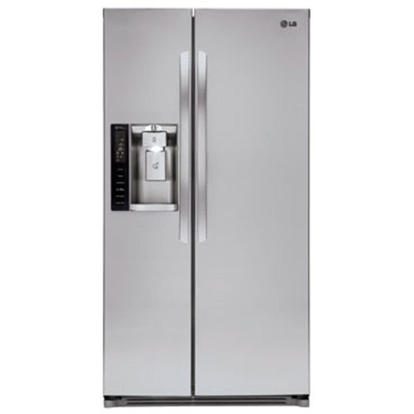 LG 26.2 Cu. Ft. Large Capacity Side-by-Side Refrigerator - LSXS26326S