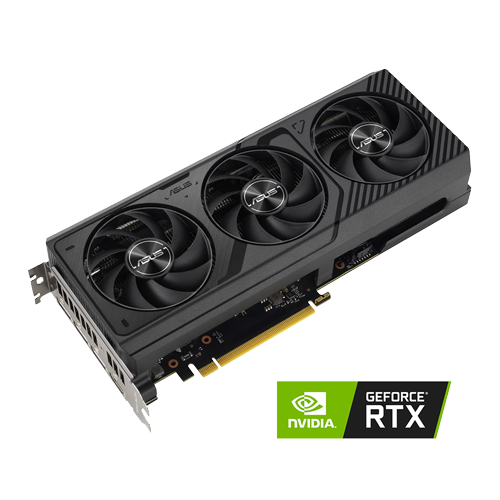 ASUS NVIDIA GeForce RTX 4070 Super Prime Overclocked Triple Fan 12GB GDDR6X PCIe 4.0 Graphics Card