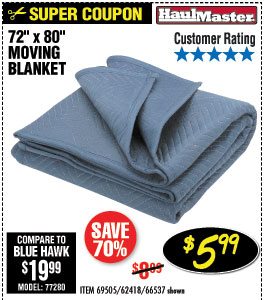 72 in. x 80 in. Moving Blanket