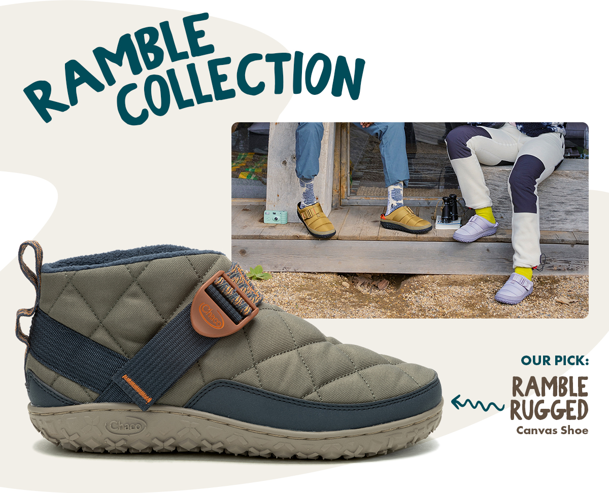 RAMBLE COLLECTION - OUR PICK: RAMBLE RUGGED Canvas Shoe