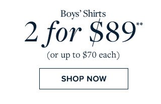 BOYS' SHIRTS | SHOP NOW