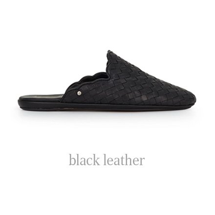 black leather