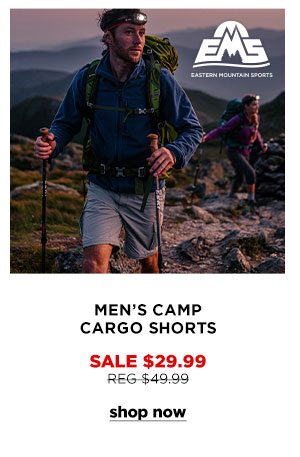 EMS Men's Camp Cargo Shorts - Click to Shop Now