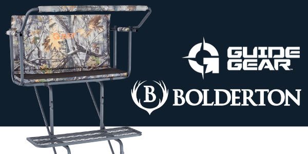 NEW & IMPROVED GUIDE GEAR & BOLDERTON TREE STANDS