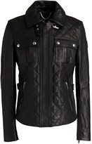 Neta Quilted Leather Jacket