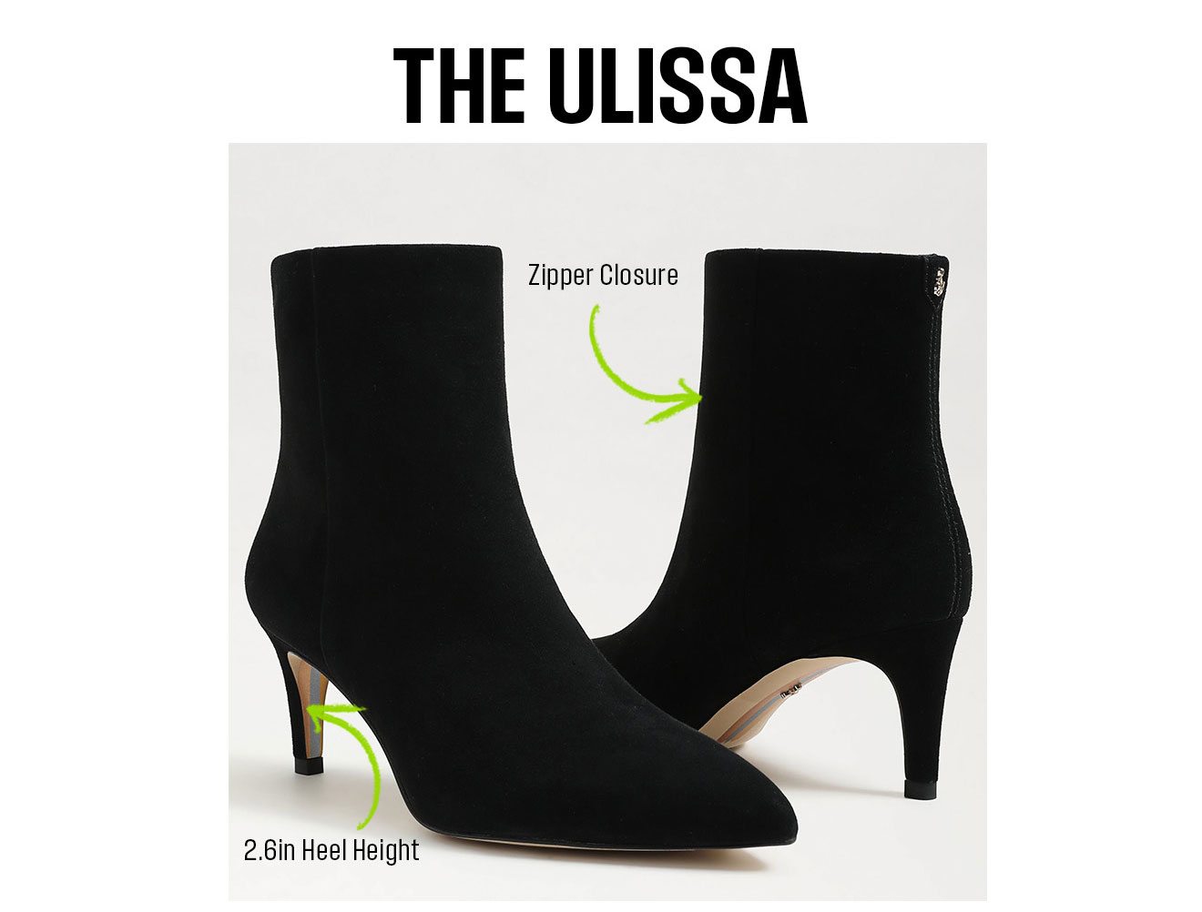 The Ulissa (Black Suede)