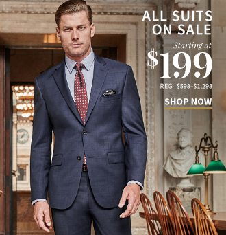 All Suits - $199, Regular $598-$1,298 - Shop Now