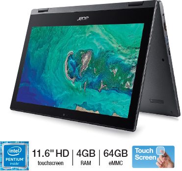 Acer Spin 1 Touchscreen 2-in-1 Convertible Laptop
