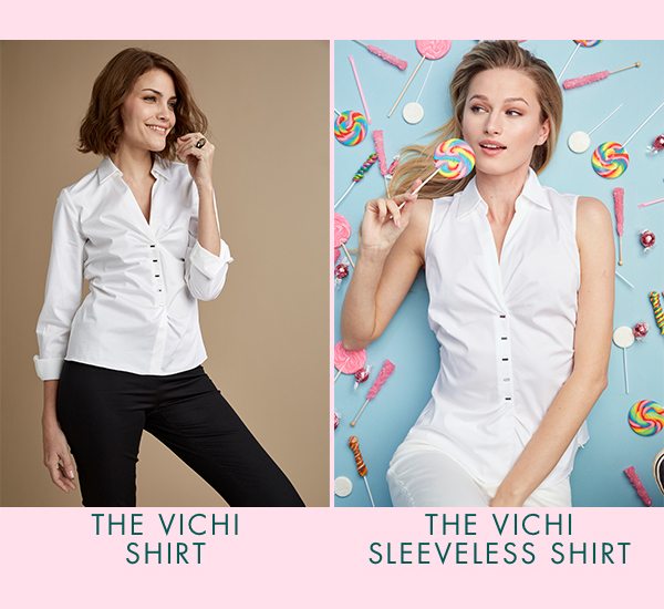 The vichi shirt and sleeveless