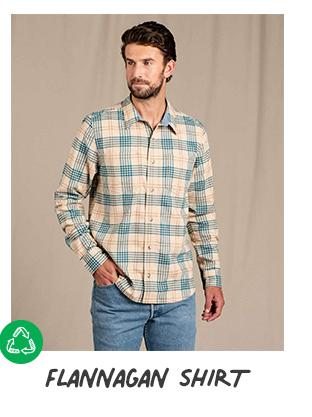 Men's Flannagan Long Sleeve Shirt in Desert Sky
