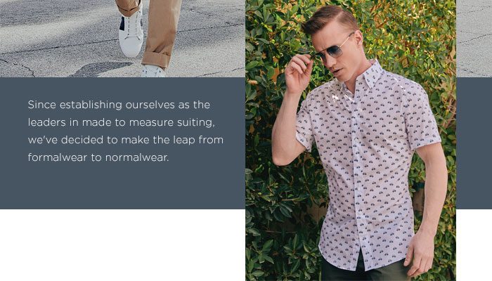 GO AHEAD, GO CASUAL. CASUAL FIT SHIRTS