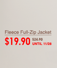 PDP4 - KIDS FLEECE FULL-ZIP JACKET