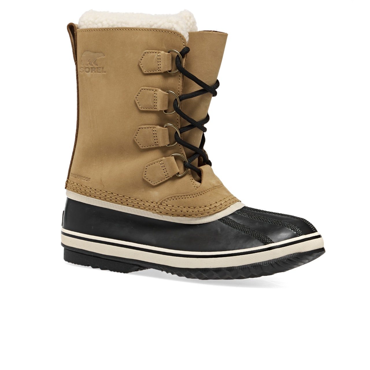 Sorel 1964 Pac 2 Faux Fur Womens Boots - Bluff Black