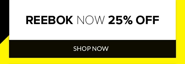 Shop Reebok Now 25% Off