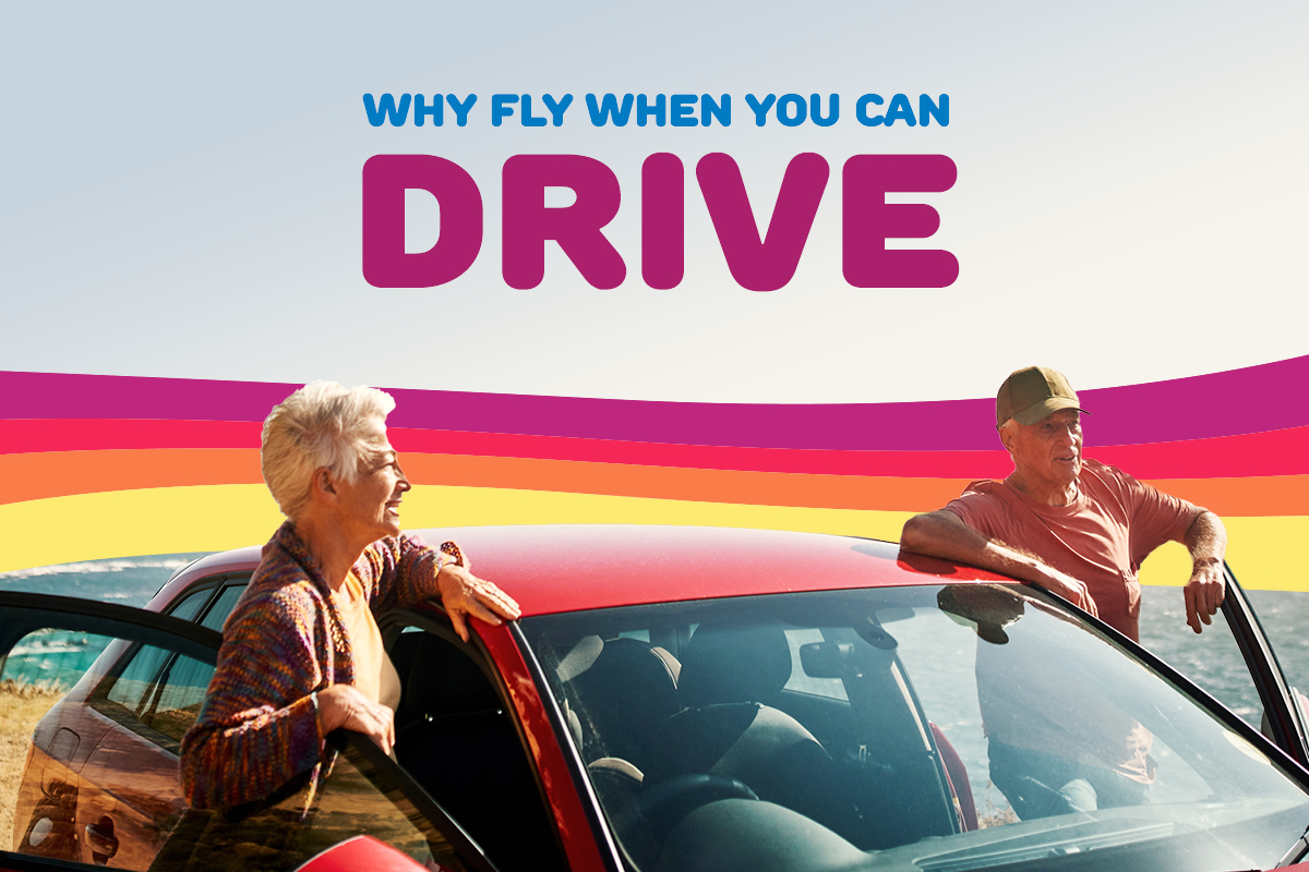 Why fly when you can drive?