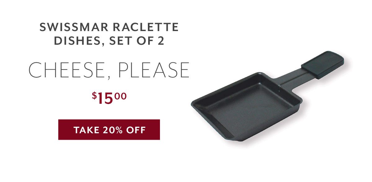 Swissmar Raclette Dishes, Set of 2
