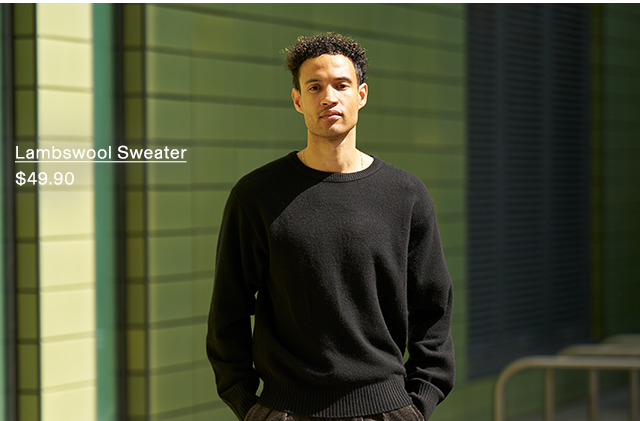 PDP13 - MEN LAMBSWOOL SWEATER