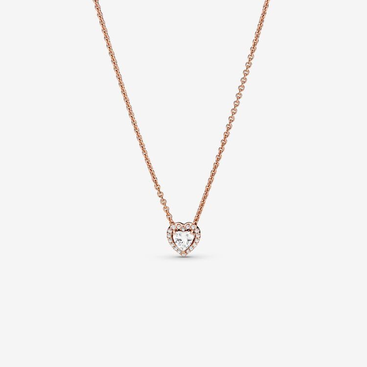 Pandora Sparkling Heart Collier Necklace