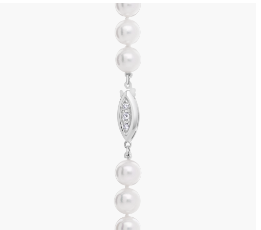 Pearls always do the trick.