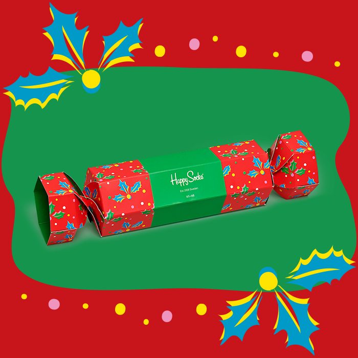 Christmas Cracker holly giftbox