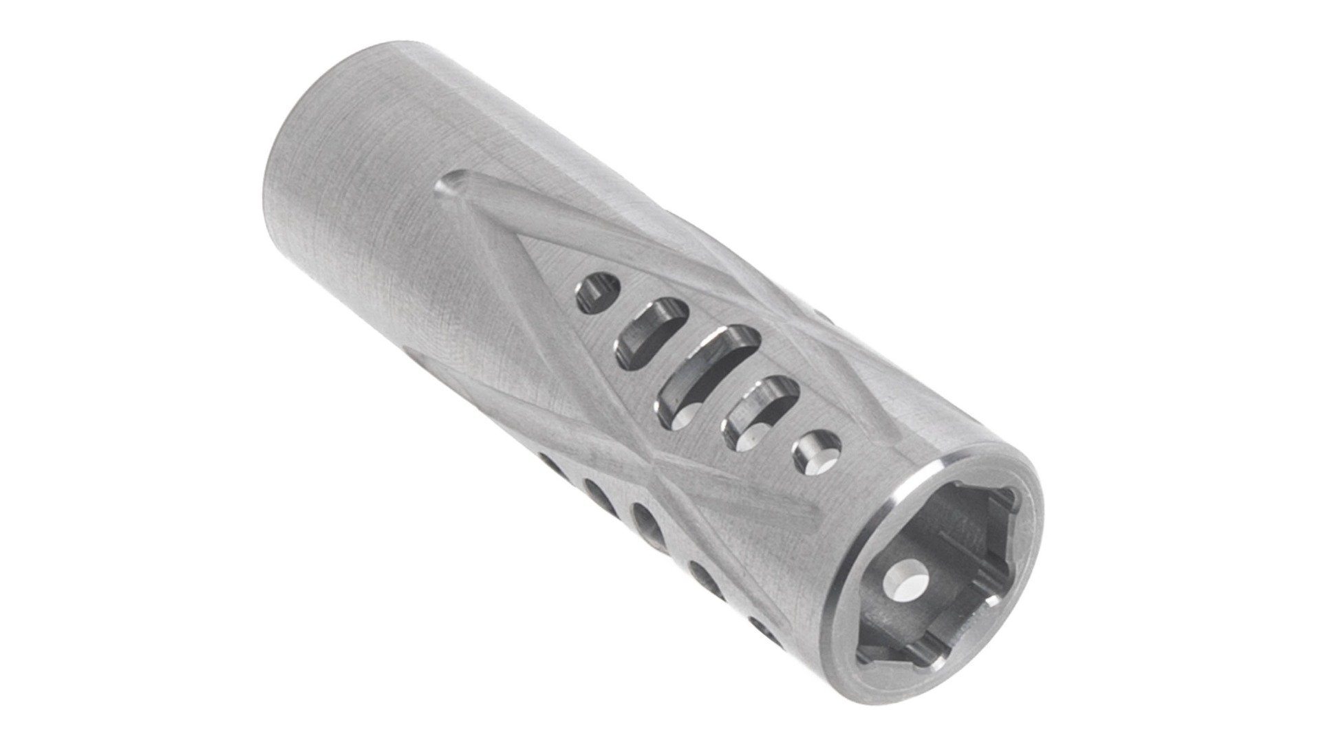 Mad Pig Customs Thumper Compensator for Marlin SBL - 11/16x24 Stainless Steel