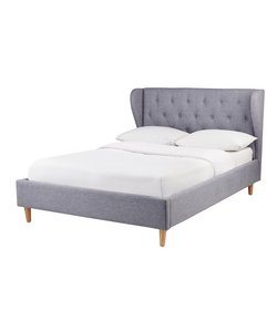 Argos Home Condor Double Bed Frame - Grey