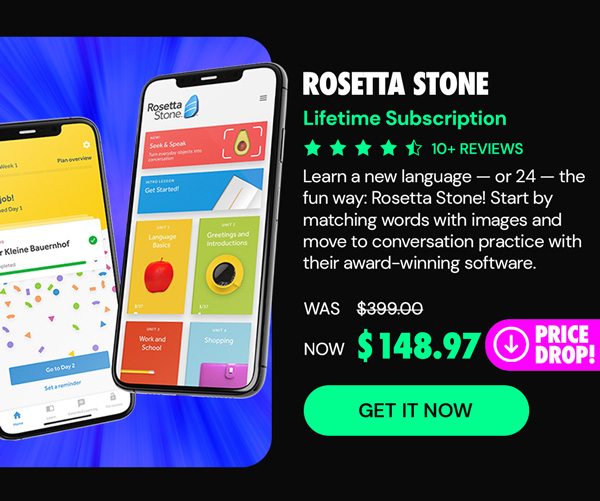 Rosetta Stone: Lifetime Subscription (All Languages)