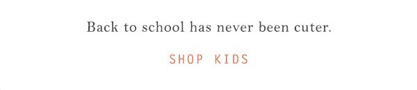 Shop kids.